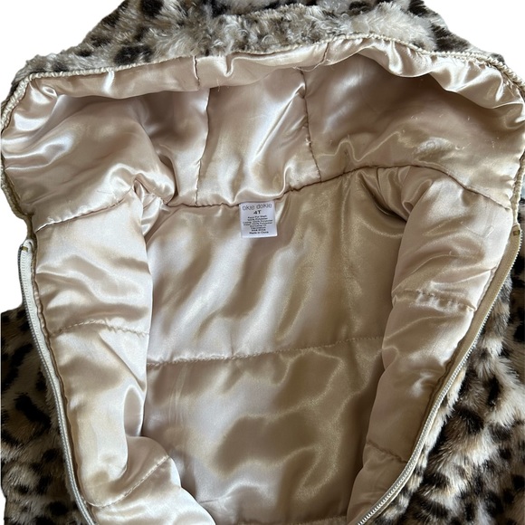 Okie dokie Girls leopard peacoat - Picture 3 of 3